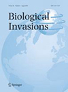 BIOLOGICAL INVASIONS雜志封面
